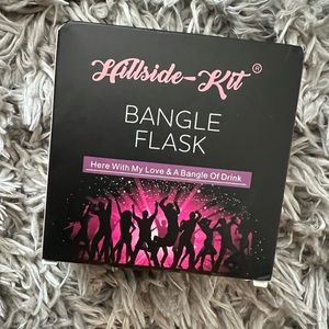 Bangle bracelet flask new